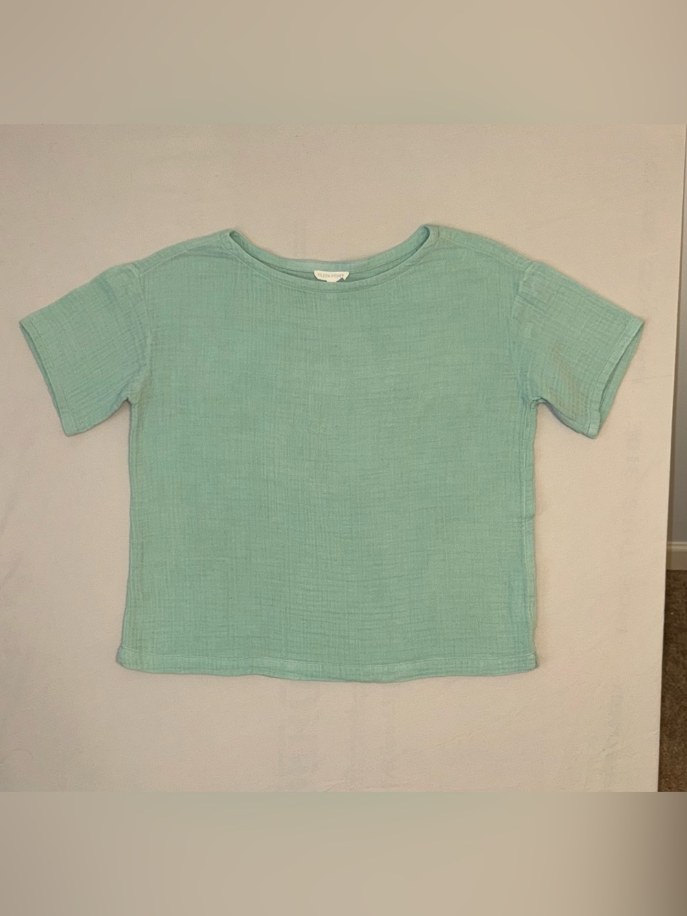 Women’s Cotton Gauze Mint Top - Lightweight Summer Tee